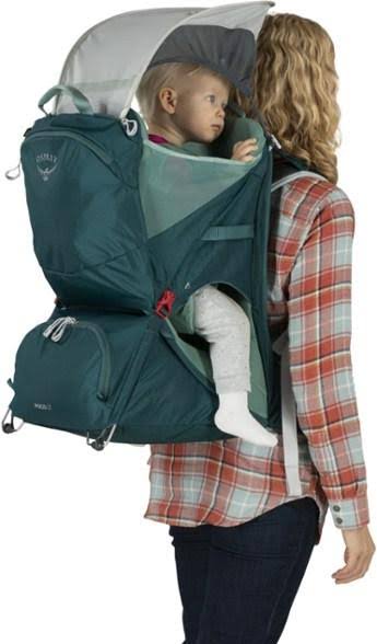 Osprey Poco LT Child Carrier - Tungsten Grey