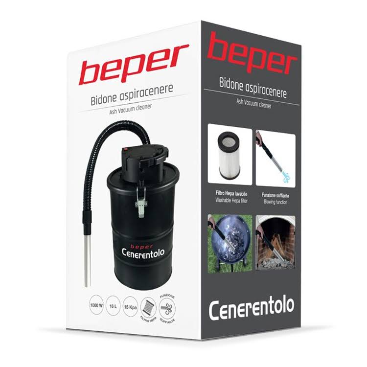 Beper Ash Vacuum Cleaner, 1000 W