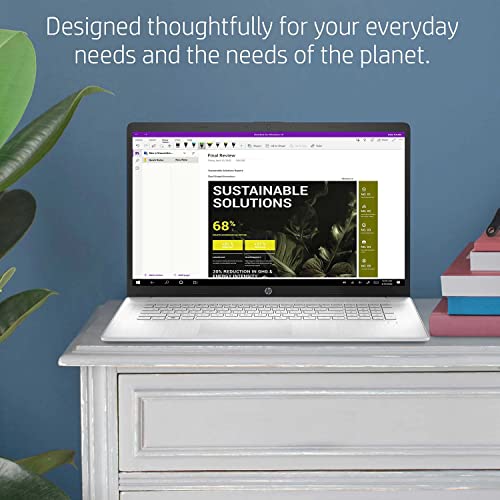 2022 HP High Performance Business Laptop - 17.3" HD+ Touchscreen - 11th Intel i7-1165G7 - Iris Xe Graphics - 16GB DDR4 - 512GB SSD - WiFi 6 Bluetooth - Backlit Keybard - Windows 11 Pro w/ 32GB USB