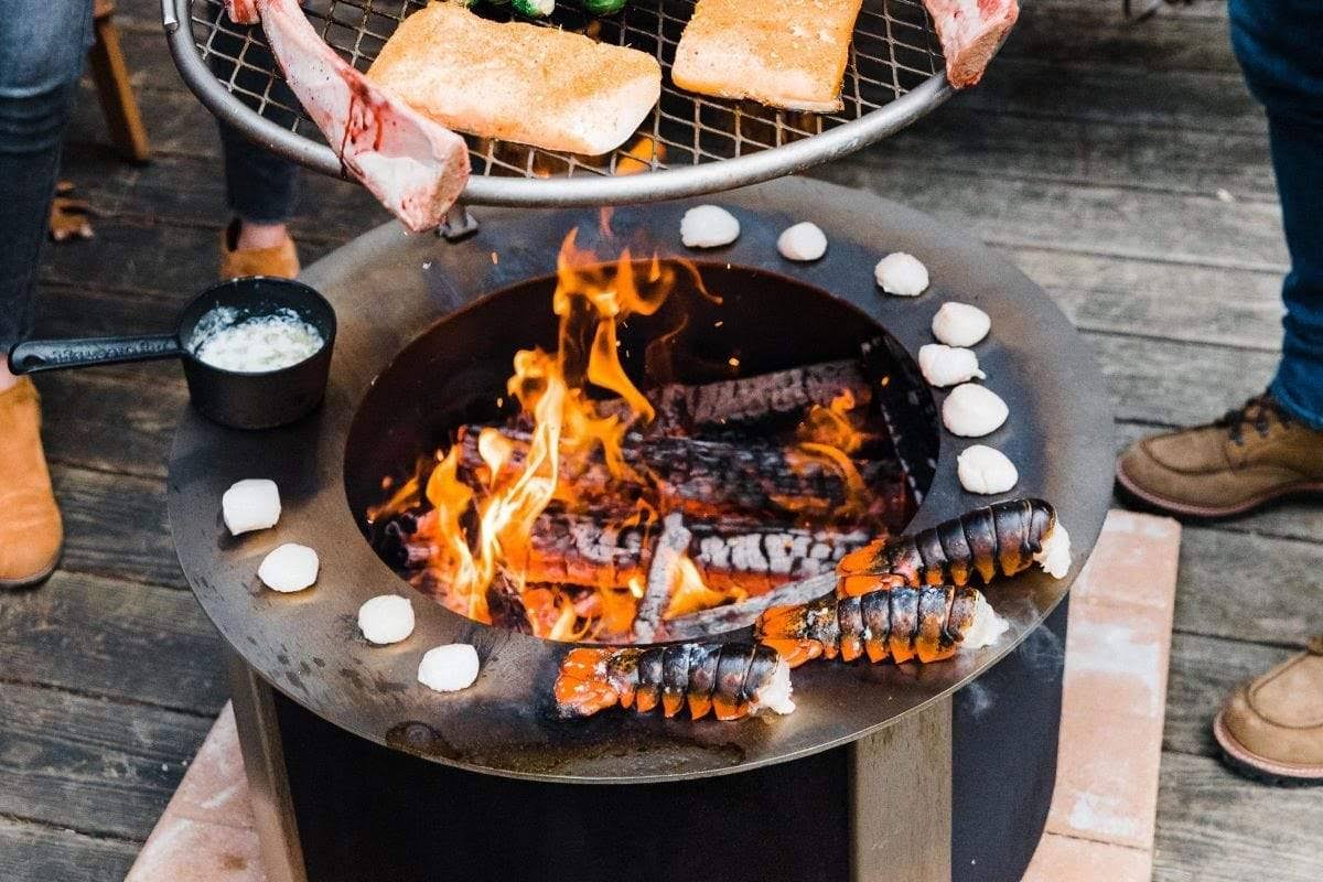 Breeo x Series 24 Smokeless Fire Pit | Stainless Steel | American Made