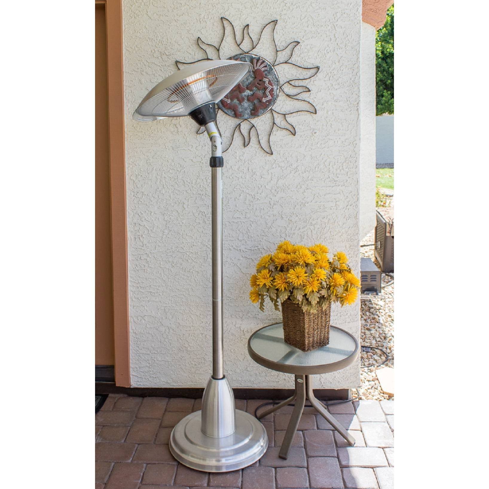 AZ Patio Heaters Electric Adjustable Free Standing Heater