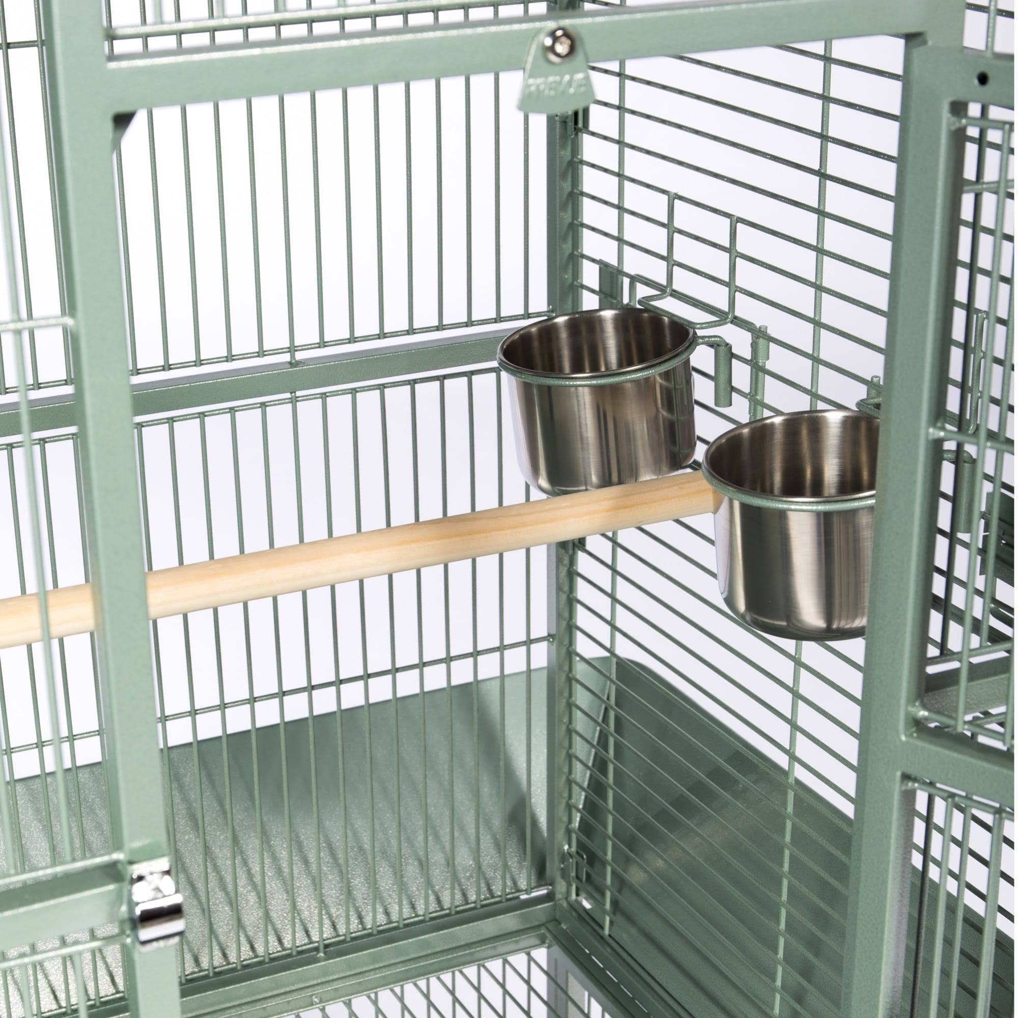Prevue Wrought Iron Select Bird Cage, Sage Green, M