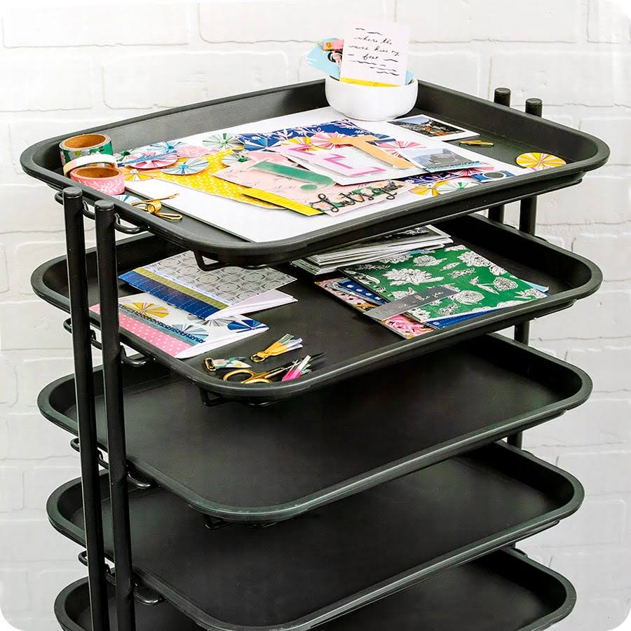 We R Memory Keepers Project Cart with 6 Removable Trays