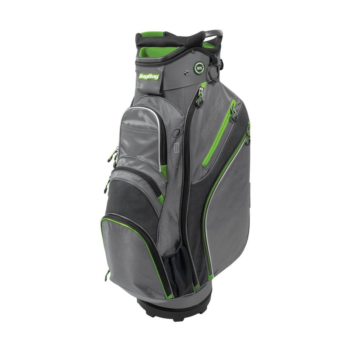 Bag Boy Chiller Cart Bag, Charcoal/Lime/Black