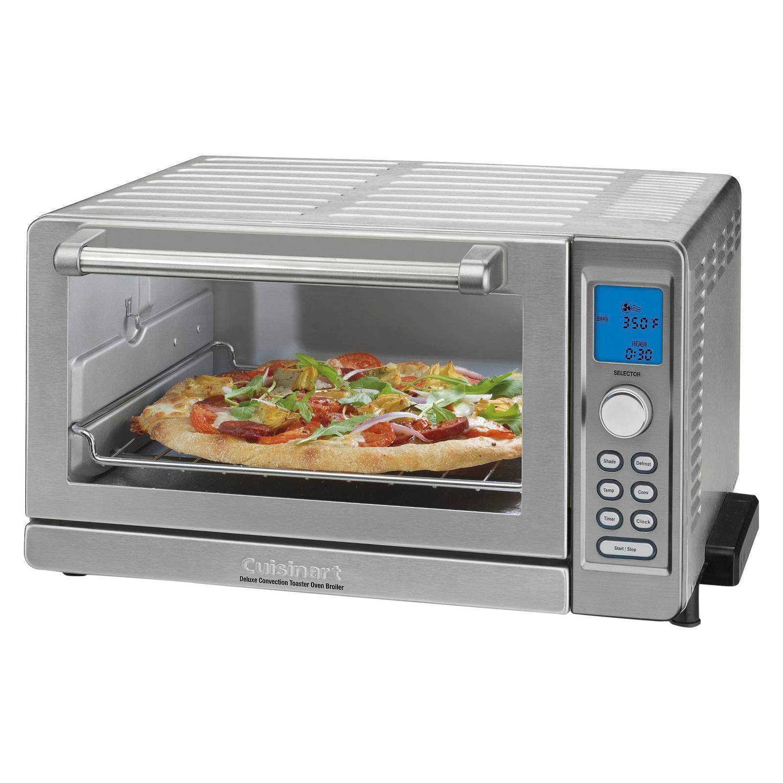 Cuisinart TOB-135N Deluxe Convection Toaster Oven Broiler, Stainless