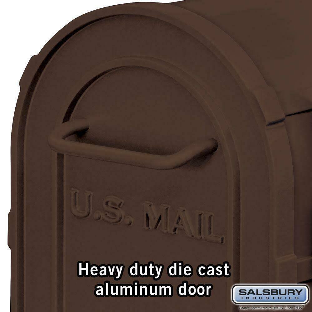 Salsbury Industries Antique Rural Mailbox Bronze