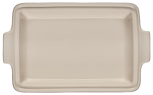 Le Creuset Stoneware Heritage Covered Rectangular Casserole, 4 qt. (12" x 9"), Rhone