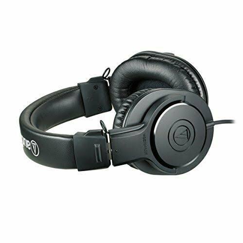 Audio-Technica ATH-M20x Professional Studio Monitor Headphones Renewed