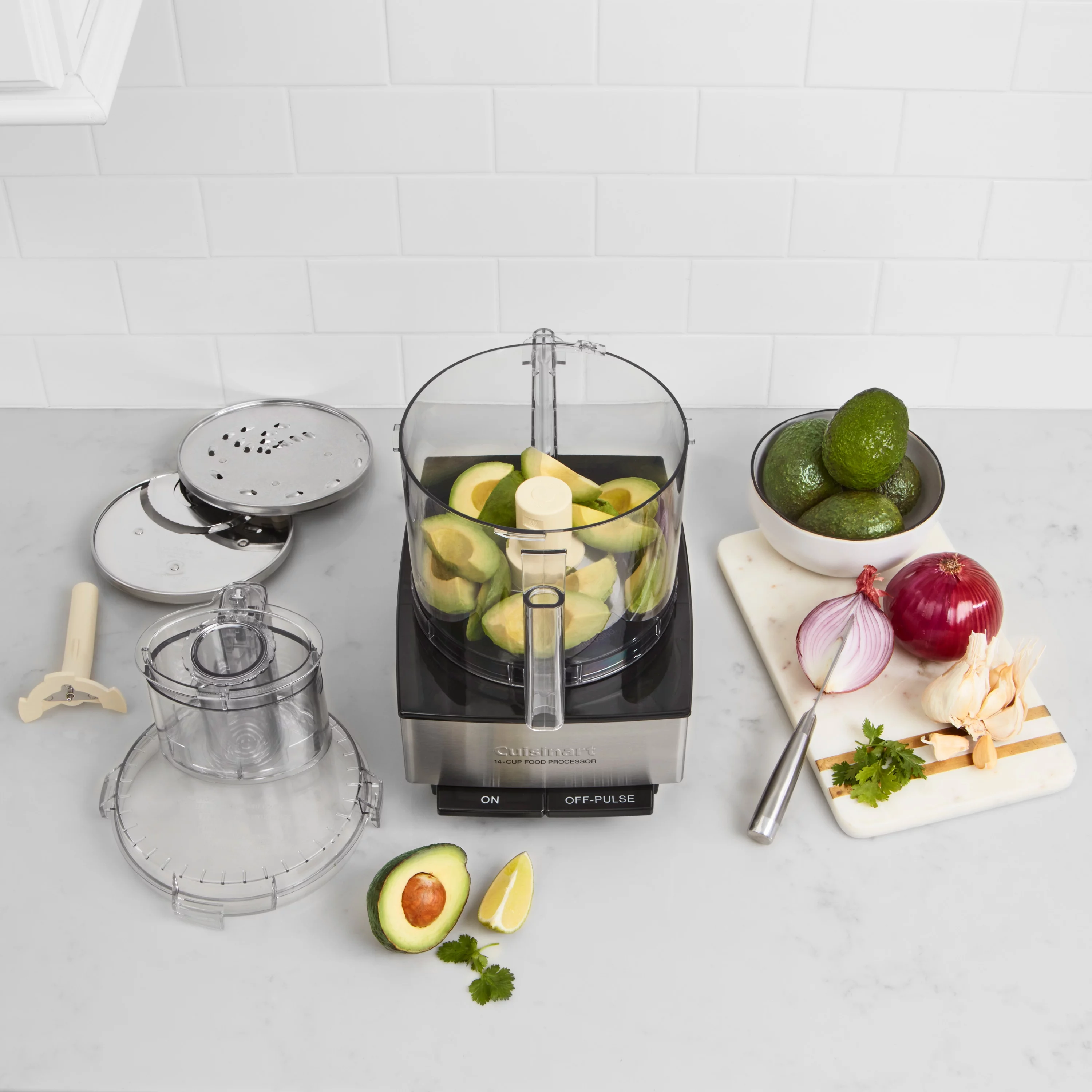 Cuisinart Custom DFP-14BCNY 14 Cup Food Processor, Brushed Stainless Steel