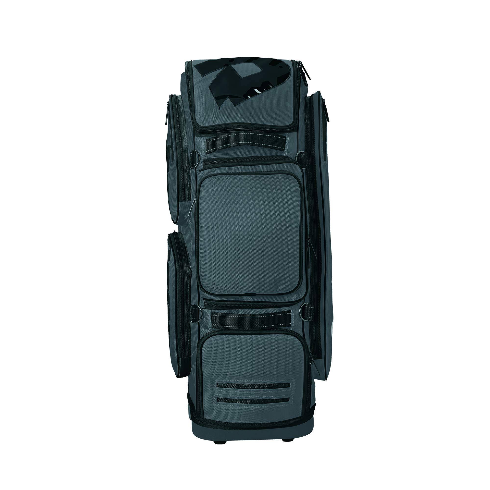 Demarini Special Ops Wheeled Bag in Charcoal / Black
