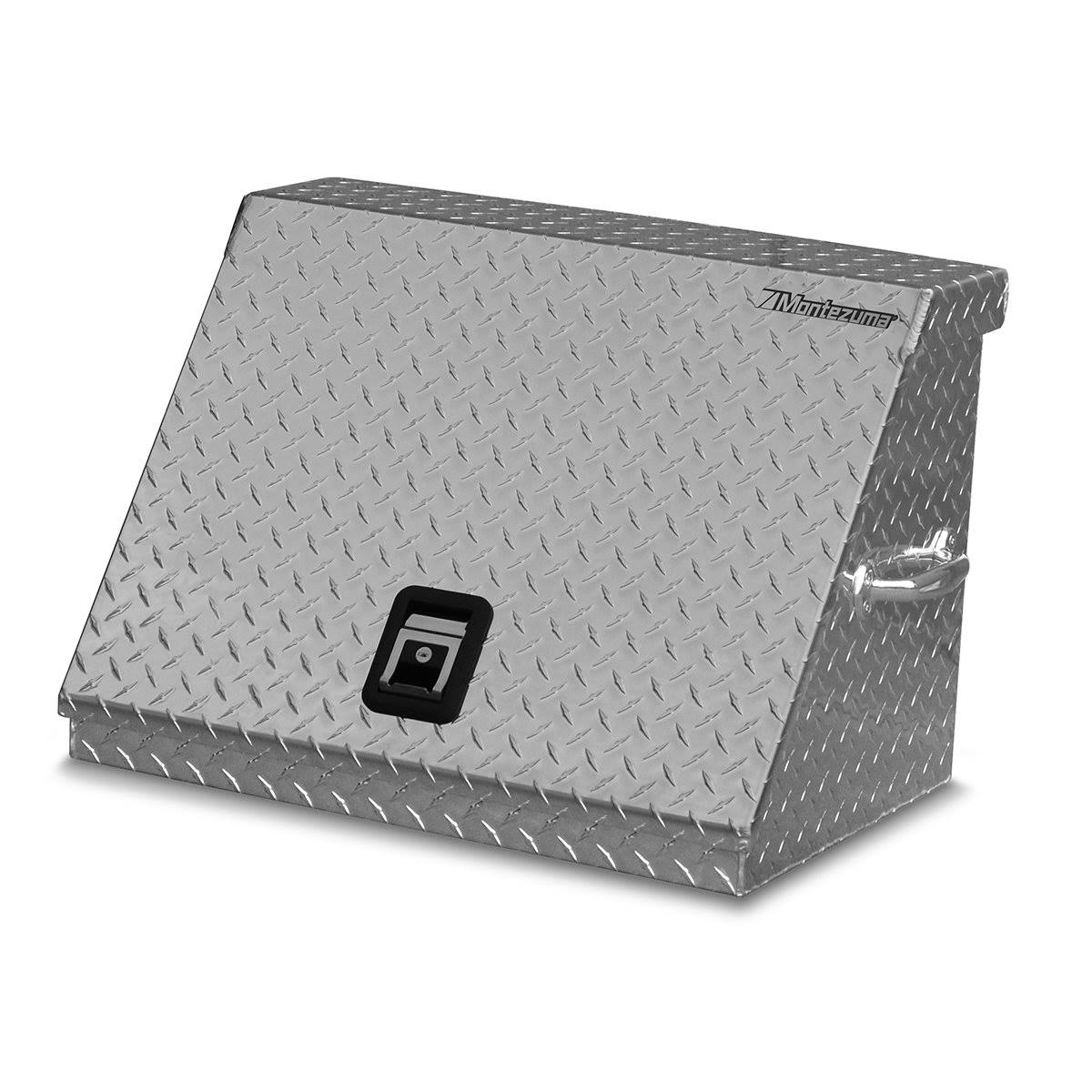 Montezuma SE250AL 26 x 18 in. Aluminum Triangle Toolbox Brite