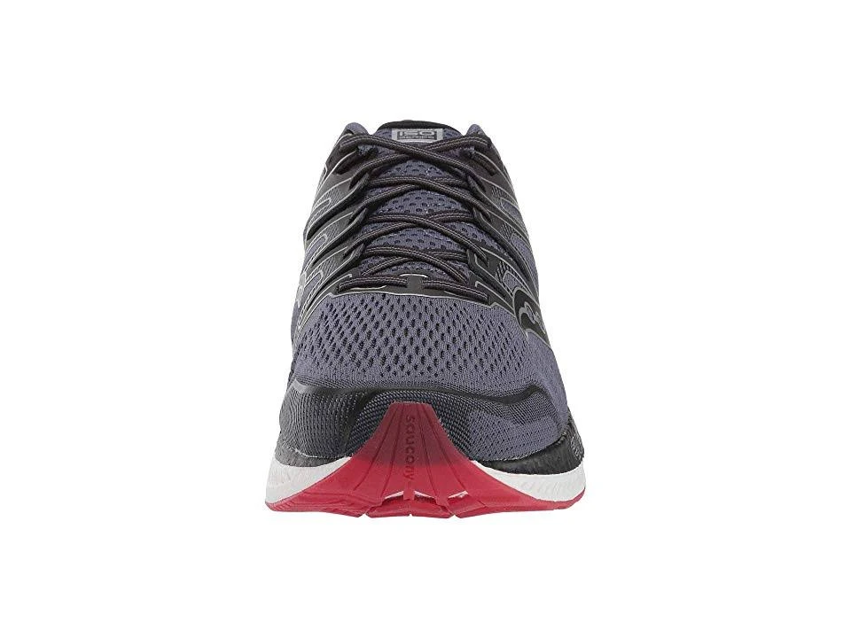 Men&s Saucony Hurricane ISO 5 WIDE-Grey/Black - (Size 11.5)