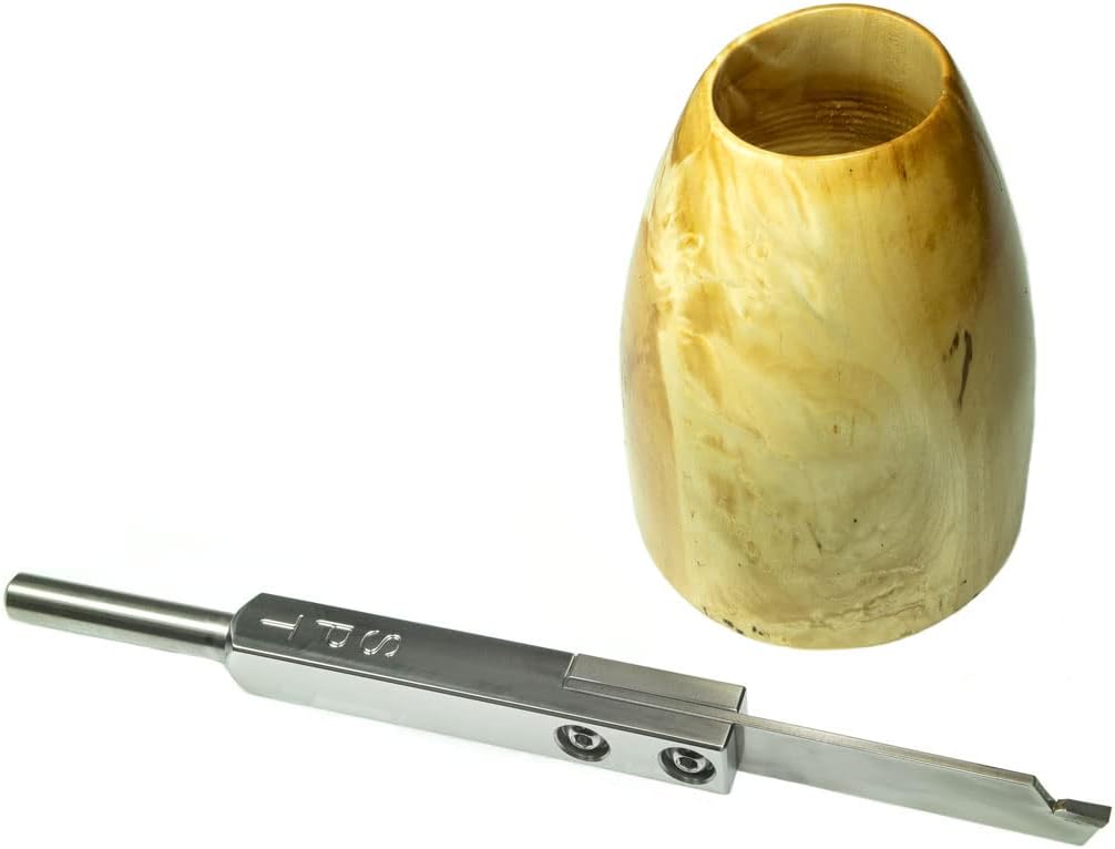 Simple Woodturning Tools Carbide Parting and Grooving Tool for Wood Turning Lathe (No Handle), USA Made Pack of 2