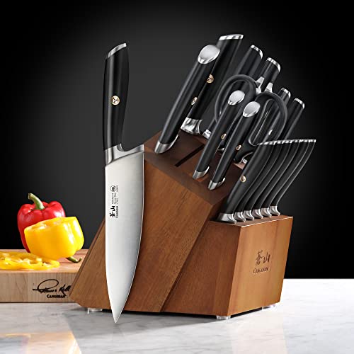 Cangshan Z1-Z Series 17-Piece Knife Block Set Collection