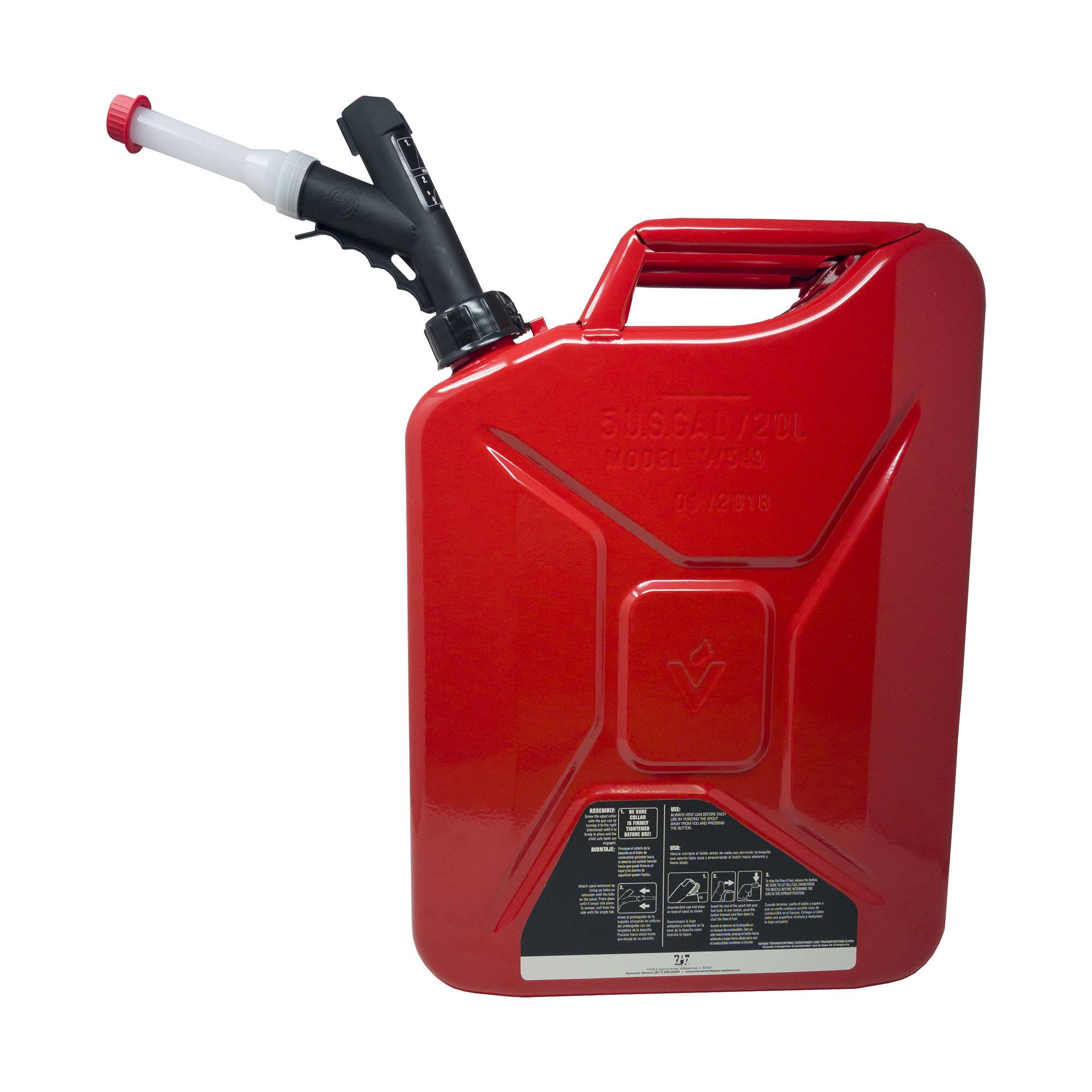 Briggs u0026 Stratton Press 鈥檔 Pour Jerry Can 5-Gallon GB040