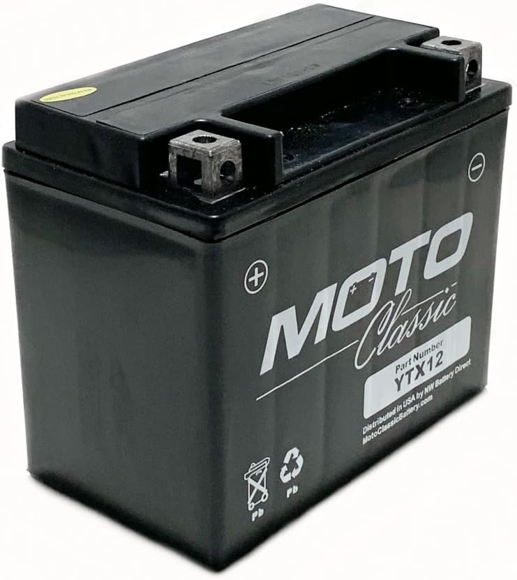 Moto Classic YTX20CH Maintenance Free Sealed AGM 270CCA Battery