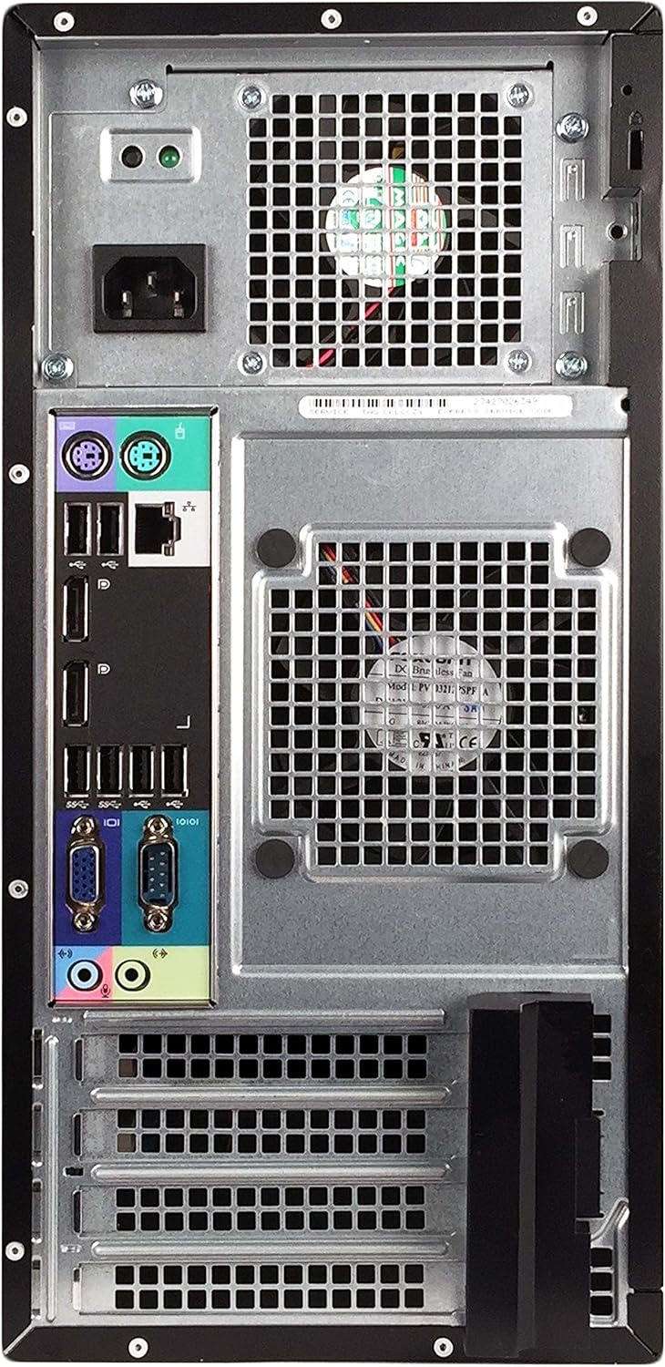 Dell Precision T1700 Tower Desktop PC, Intel Quad Core i7-4770 up to 3.9GHz, 16G DDR3, 512G SSD, DVD, WiFi, BT 4.0, Windows 10 64 Bit-Multi-Language Supports English/Spanish/French(Renewed)