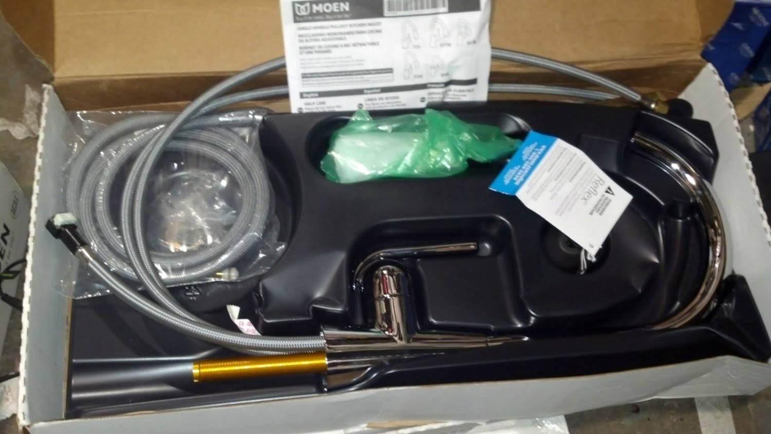 Moen S71708 Ascent One-Handle High Arc Pullout Kitchen Faucet