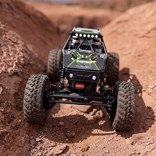 Axial RC Crawler 1/18 UTB18 Capra 4 Wheel Drive Unlimited Trail Buggy RTR (Battery and Charger Included) Grey, AXI01002T2,Grey/Orange
