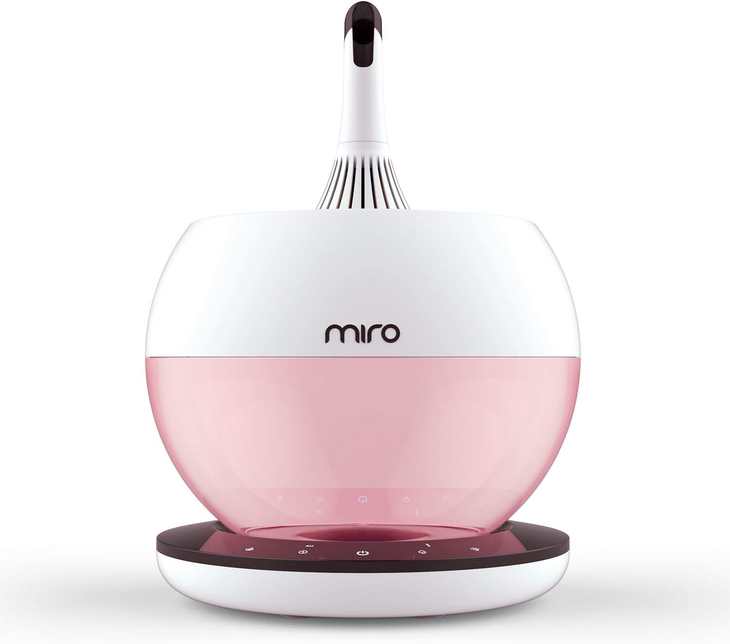 MIRO-NR08M Completely Washable Modular Sanitary Humidifier, Large room, Easy to Clean, Easy to Use, Luma Touch - Premium Cool-Mist Humidifier. Touch Control Colorful LEDs, Powerful humidification