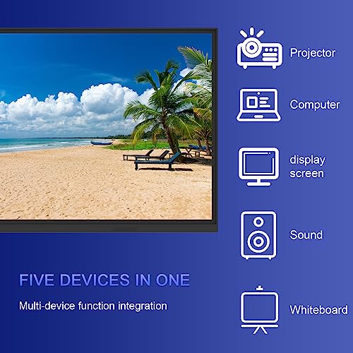 65'' Smart Digital Whiteboard, Interactive Board 4K UHD Smartboard Touchscreen Display, All in One Computer for Classroom and Business