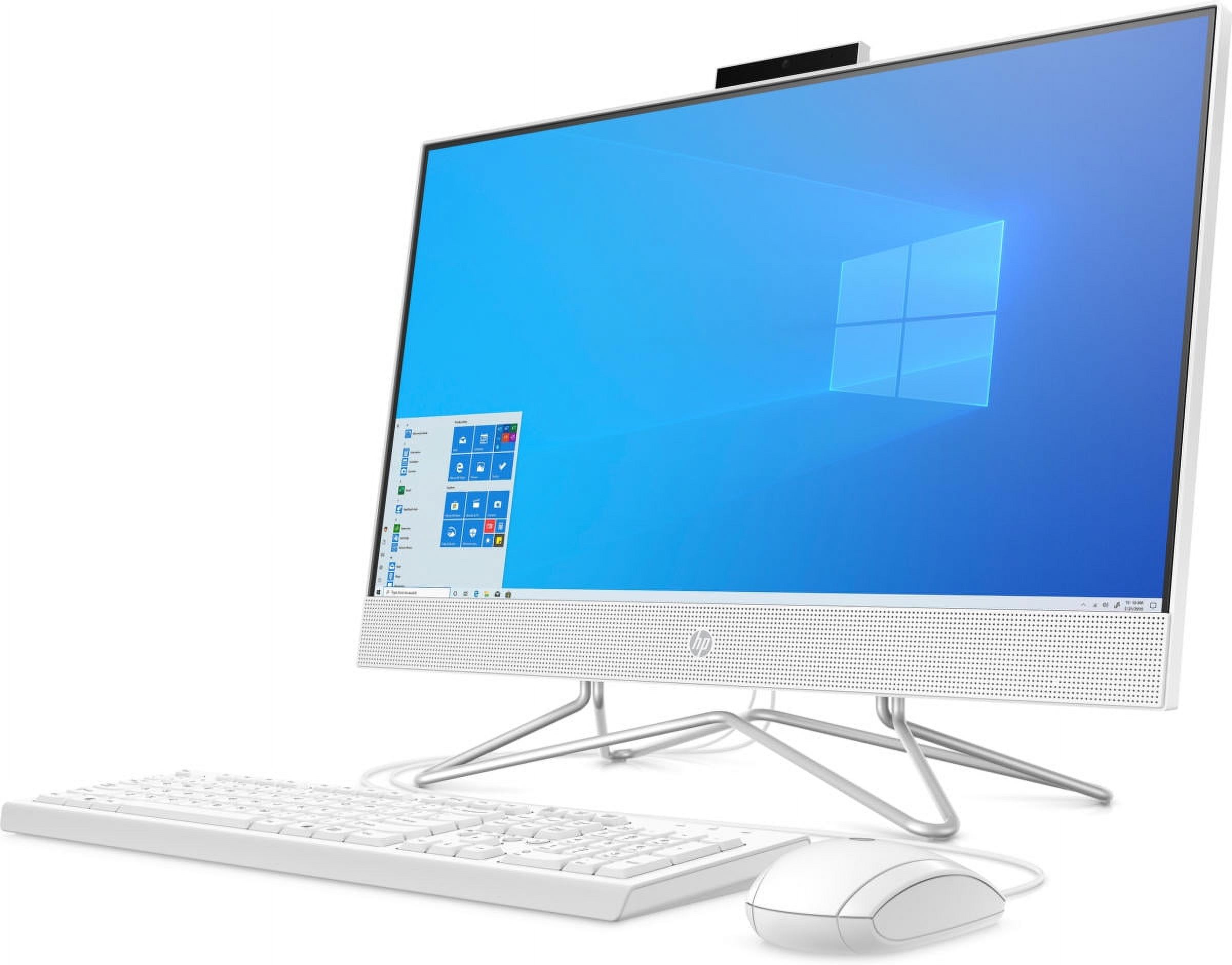 Restored HP 24-DD0017C 23.8" FHD VA WLED All-In-One Desktop AMD Ryzen 3 3250U 2.6 GHz AMD Radeon Graphics 8GB SDRAM 1TB SATA HDD Windows 10 Home 64