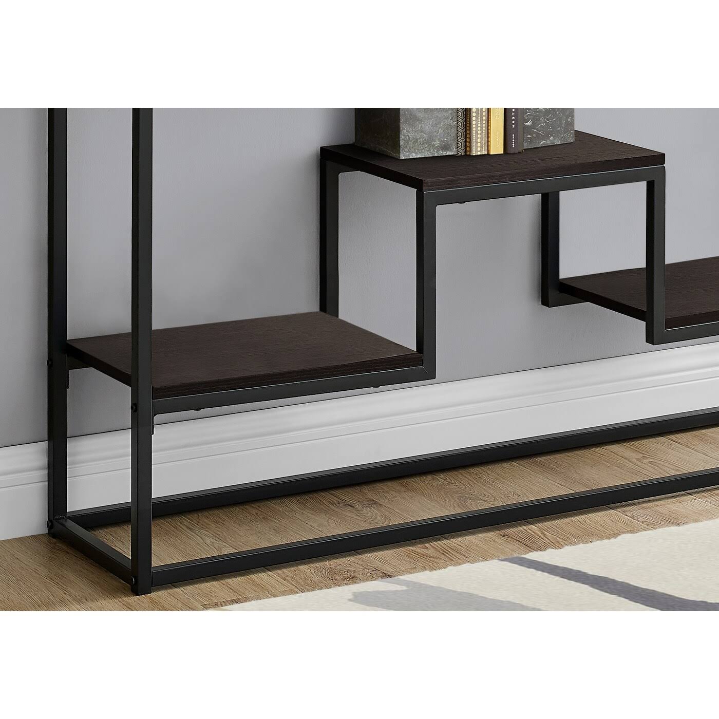 Monarch 48-Inch Espresso Finish Console Accent Table - Brown - Wood