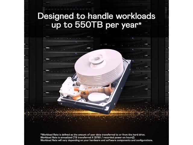 WD Gold DC HA750 Enterprise Class SATA HDD 14 TB Internal HDD - 3.5x22 - WD141KRYZ - SATA 6Gb/s - 7,200 rpm