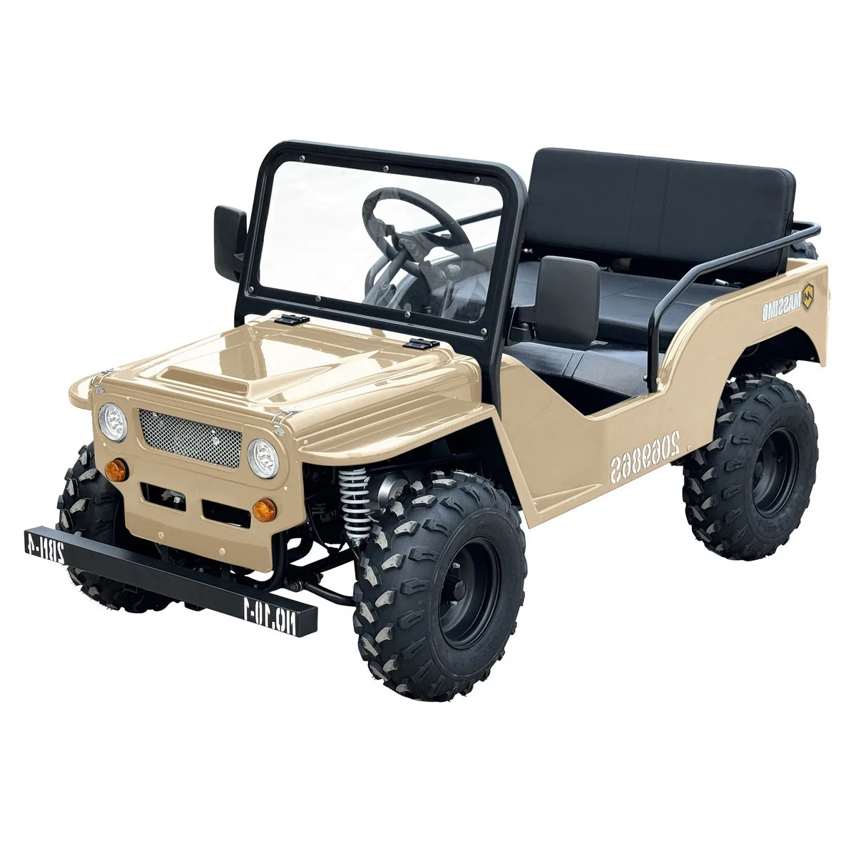 Massimo Mini 125 | 4 Stroke 9HP 2WD (Go Kart) (Quicksand) - Curated Treasures Market