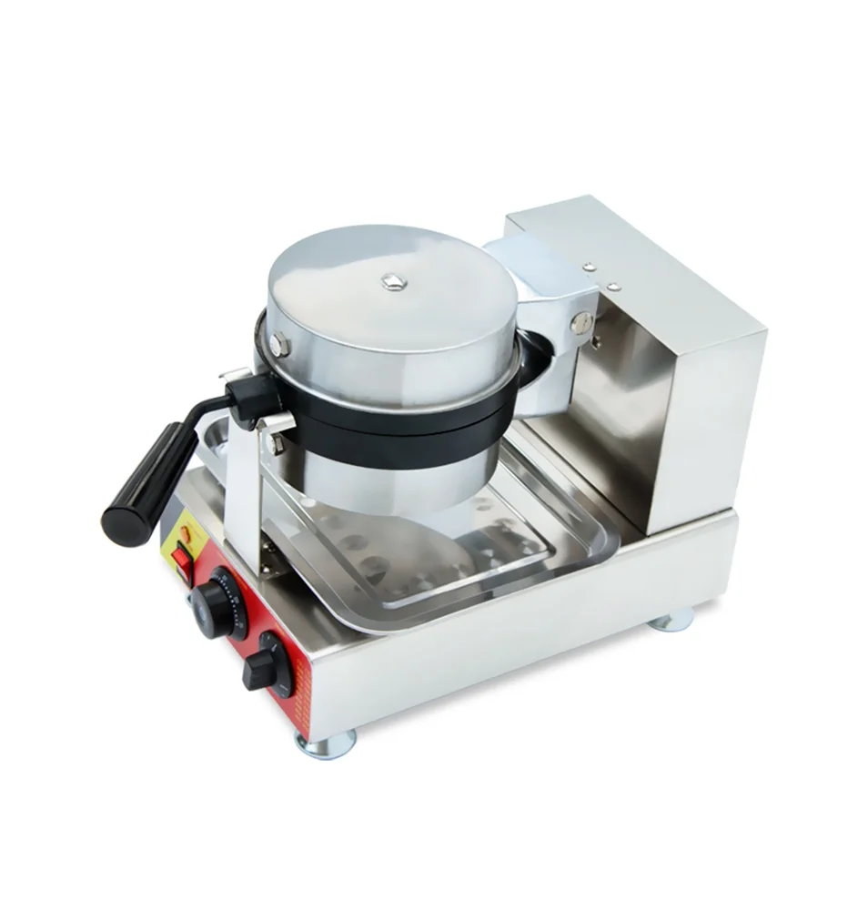 Techtongda Nonstick Electric Rotated Waffle Maker Iron Machine Single Station Rotary Waffle Maker