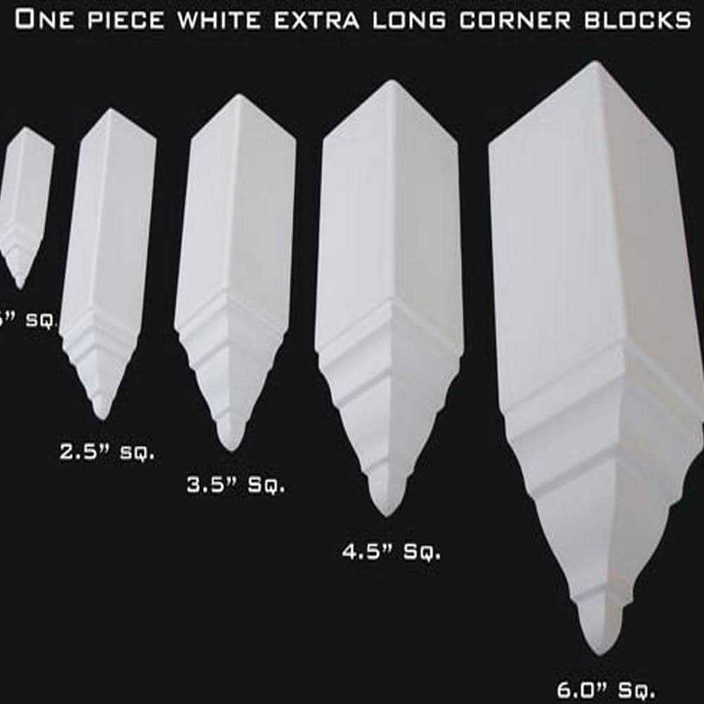 A La Maison Ceilings Crown Molding Inside Corner Block