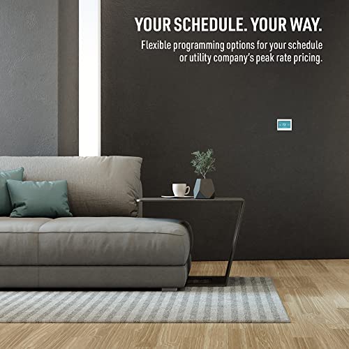 Honeywell Home RTH9585WF Wi-Fi Smart Color Thermostat, 7 Day Programmable, Touch Screen, Energy Star, Alexa Ready, C-Wire Required, Not Compatible with Line Volt Heating Gray