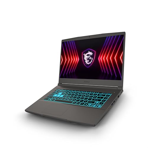 MSI Thin A15 15.6” 144Hz FHD Gaming Laptop: Ryzen 7-7735HS, NVIDIA Geforce RTX 4050, 16GB DDR5, 512GB NVMe SSD, Cooler Boost 5, Win 11: Black B7VE-214US