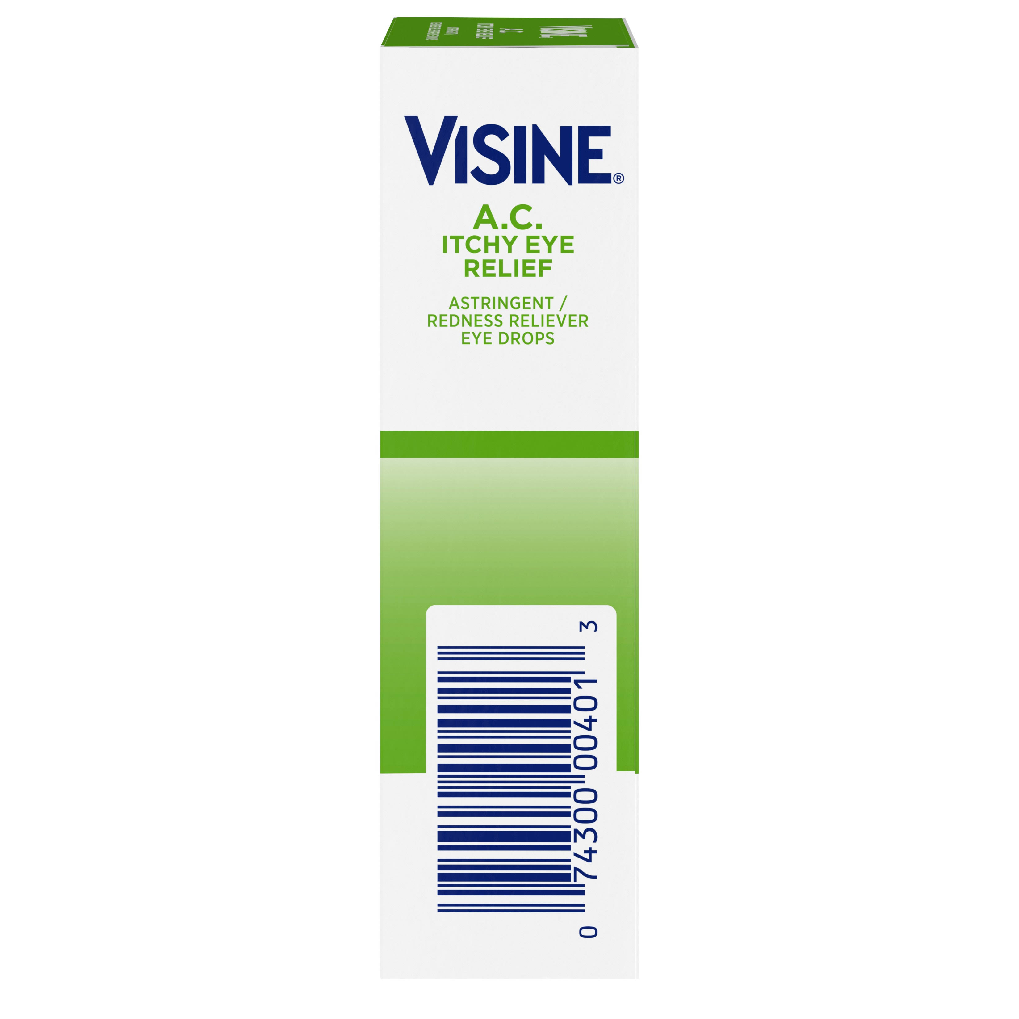 Visine Itchy Eye Relief, A.C. - 0.5 fl oz