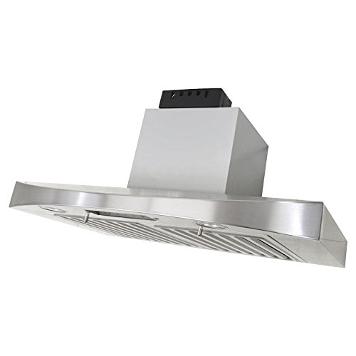 KOBE Range Hoods 3-Speed 680 CFM Stainless Steel Premium Under Cabinet Range Hood