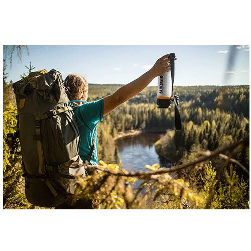 Icon Lifesaver 4000UF Water Filtration Bottle-Clear