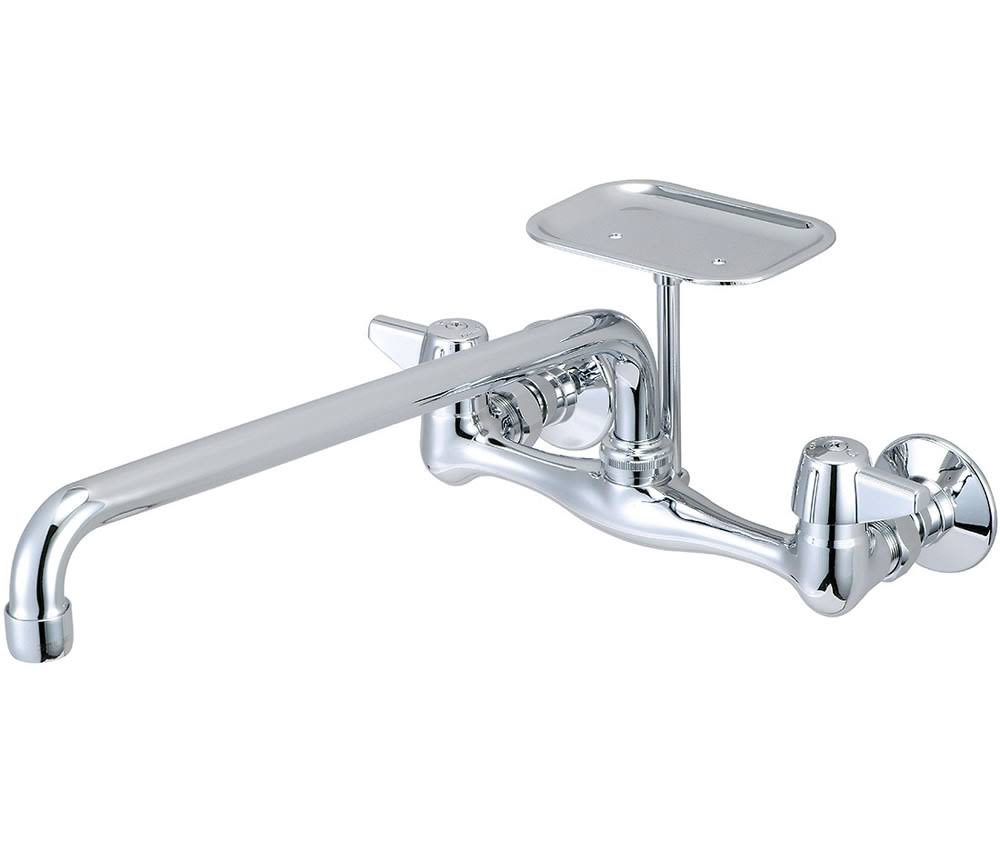 Central Brass 0048-TA4 Double Handle Kitchen Faucet
