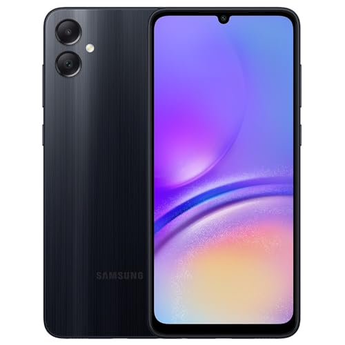 SAMSUNG Galaxy A05 (SM-A055M/DS), 64GB 4GB RAM, Dual SIM, Factory Unlocked GSM, International Version (Wall Charger Bundle)