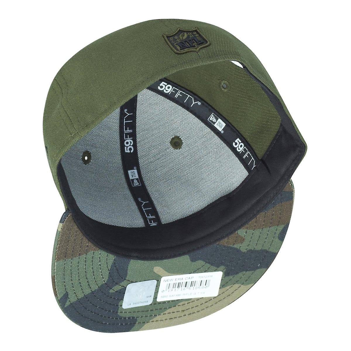 New Era Tampa Bay Buccaneers Green/Camo Woodland 59FIFTY Fitted Hat