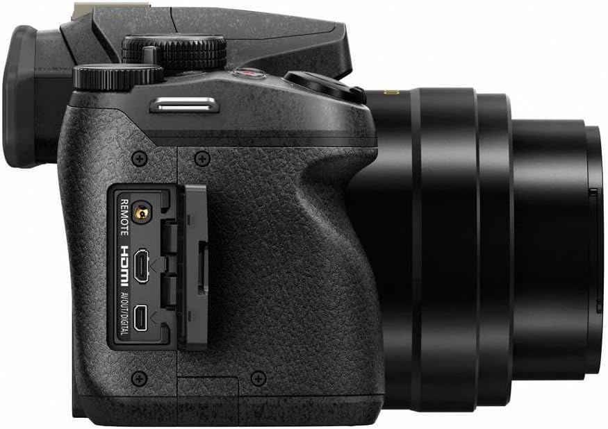 Panasonic LUMIX FZ300 Long Zoom Digital Camera Features 12.1 Megapixel, 1/2.3-Inch Sensor, 4K Video, WiFi, Splash & Dustproof Camera Body, LEICA DC 24X F2.8 Zoom Lens - DMC-FZ300K - (Black) USA
