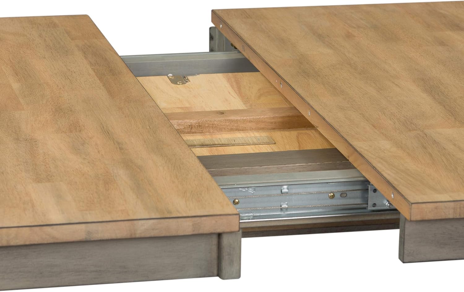 Liberty Furniture Industries Lindsey Farm 7 Piece Trestle Table Set, W38 x D78 x H30, Gray