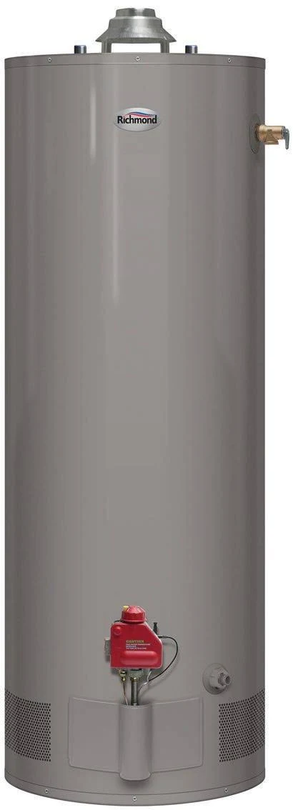 Richmond 6G40-32PF3 Tall GAS Water Heater, Propane Gas, 40 Gal Tank,
