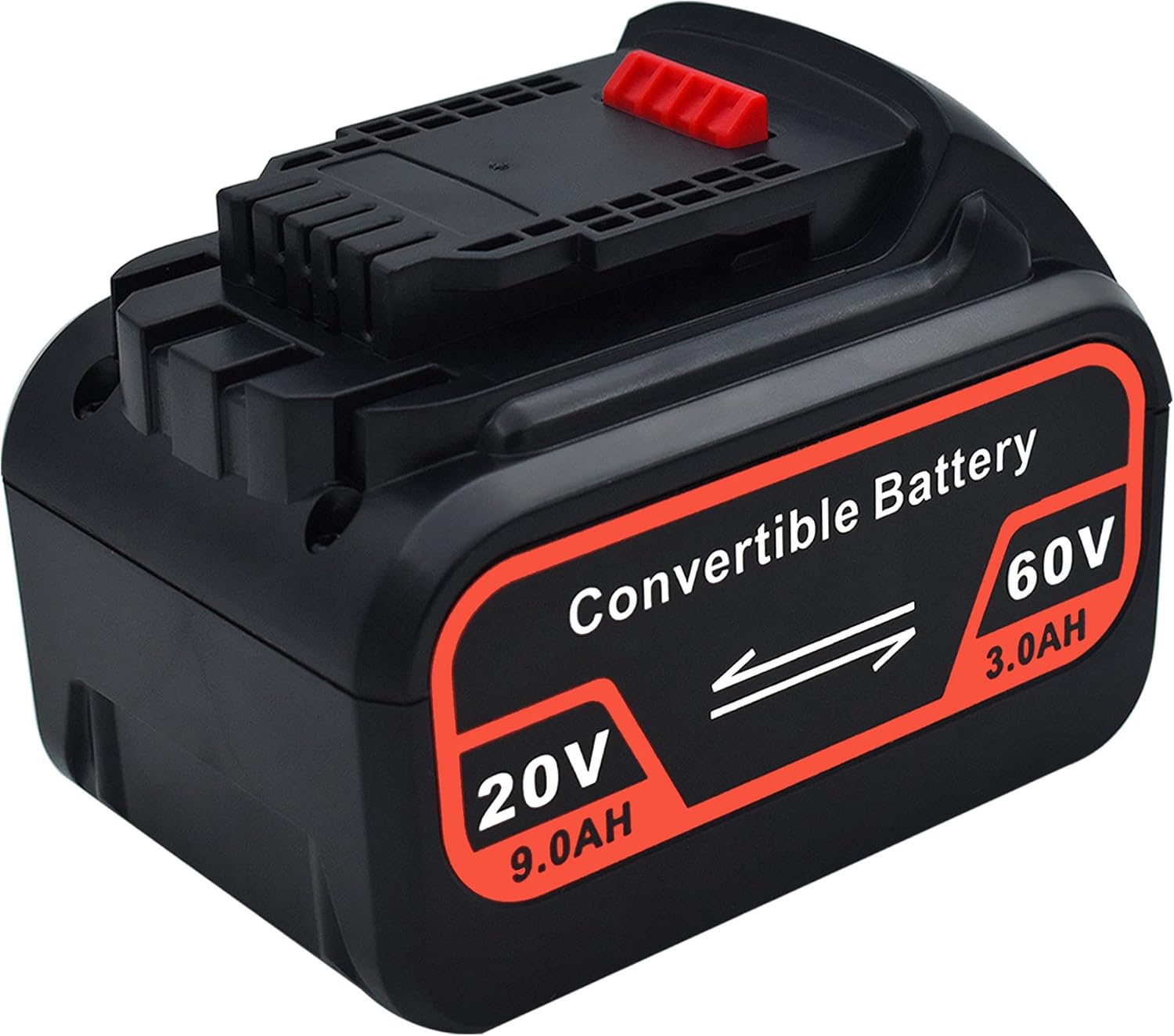 Chaunven DCB606 Battery Replacement for Dewalt 20V / 60V Battery 9A MAX DCB606 DCB606-2 DCB609 DCB612 Cordless Power Tools Battery