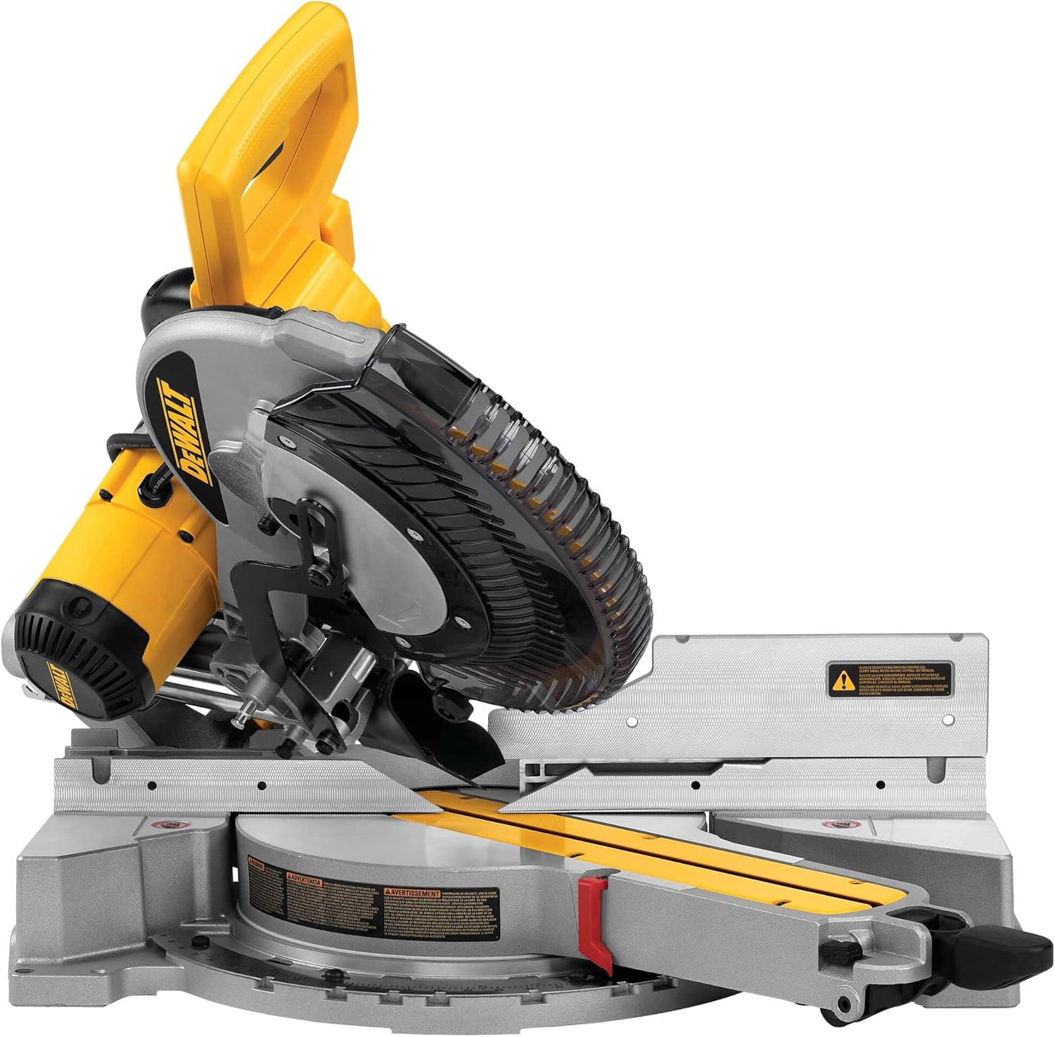 DEWALT 12-Inch Sliding Compound Miter Saw, Double Bevel (DWS780) , Black
