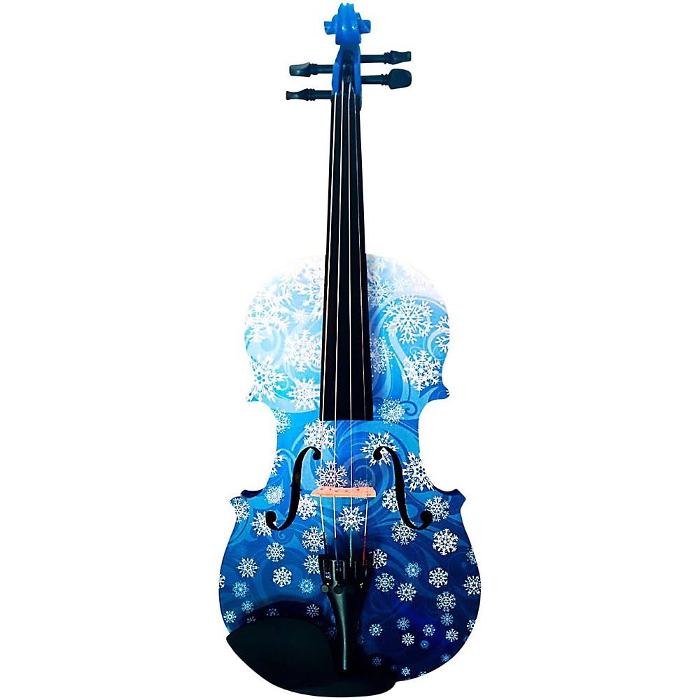 Rozanna&s Violins Snowflake Series Violin Outfit 1/2 Size