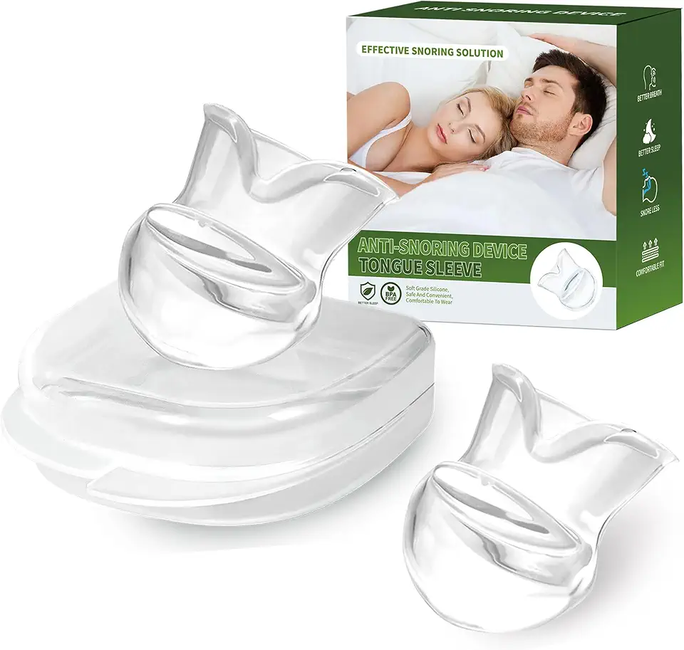 Anti-Snoring Devices, Reusable Snore Devices Stopper, Effective Snoring Solution for Men and Women - Z31 - Kansas Nuitrition - HNZSDS