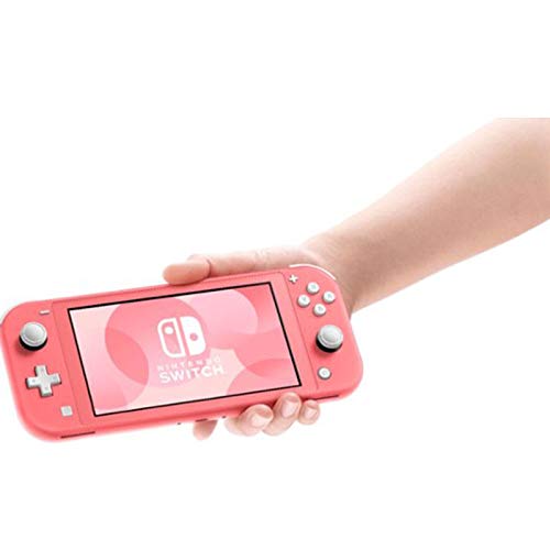 Nintendo 2021 Switch Lite Console Family Holiday Bundle - Coral, 5.5" Touchscreen Display, Built-in Plus Control Pad, Speakers, WiFi, Bluetooth 4.1, NexiGo_ 128GB MicroSD Card Bundle