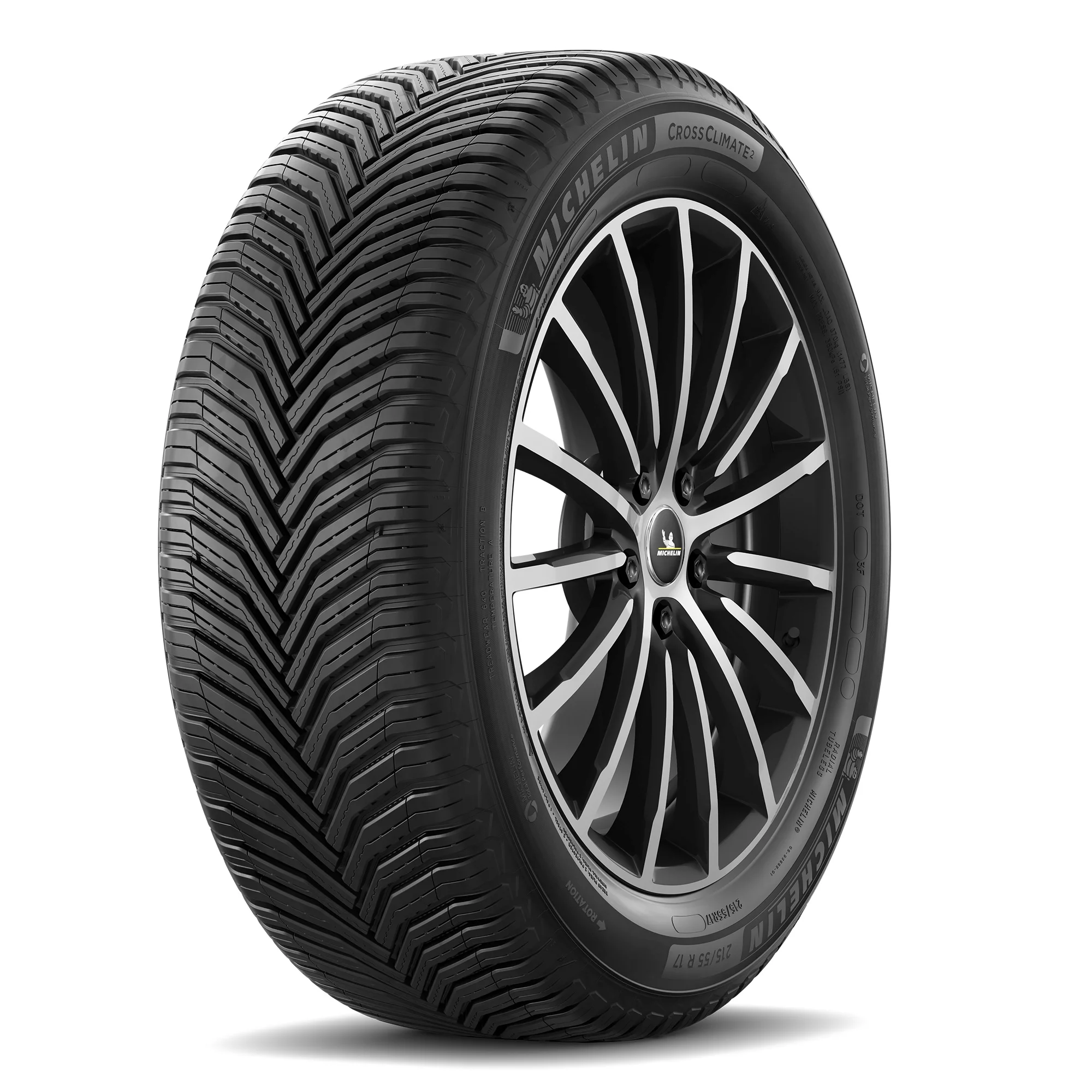 Michelin CrossClimate2 All-Season 205/55R17/XL 95V Tire