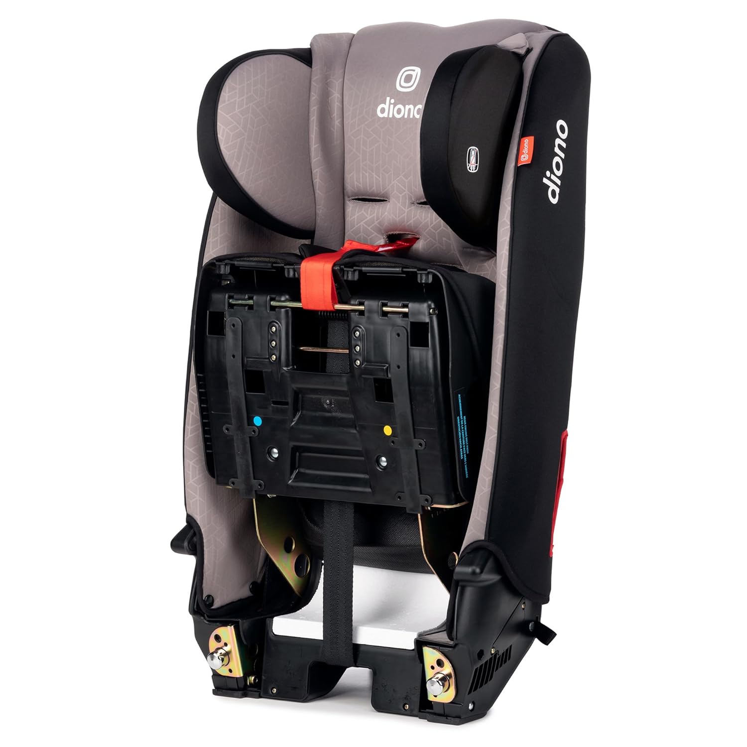 Diono Radian 3RXT Special Edition Slim Fit 3 Across All-in-One Convertible Car Seat, Rear-Facing, Forward-Facing and High-Back Booster, Gray Oyster