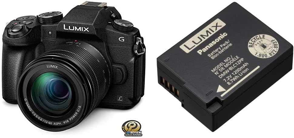 Panasonic LUMIX G85 4K Digital Camera, 12-60mm Power O.I.S. Lens, 16 Megapixel Mirrorless Camera, 5 Axis In-Body Dual Image Stabilization, 3-Inch Tilt and Touch LCD, DMC-G85MK (Black)